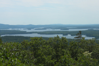 Lake Winnipesaukee from Castle in the Clouds - Summer - Near